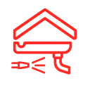 Ereszcsatorna átmosás